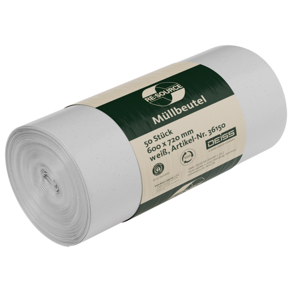 Müllbeutel | LDPE | 60 Liter | 600x720mm | 50 Stk./Rolle