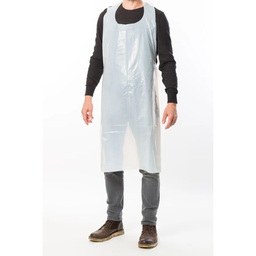 Einwegschürze 800x1300x0,02mm, weiss