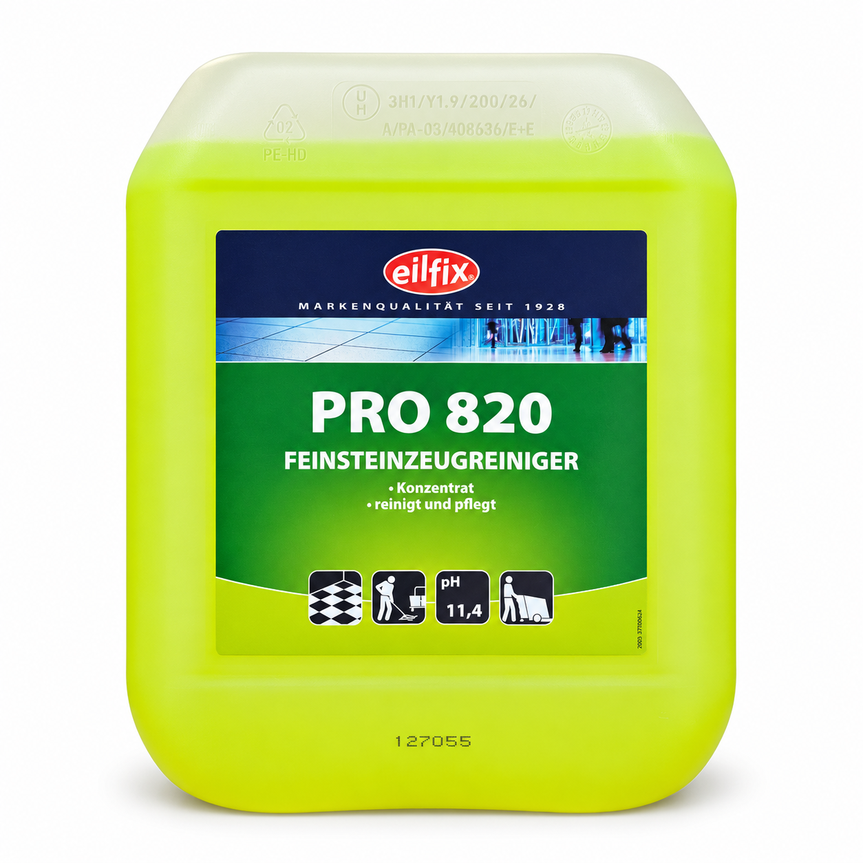 Eilfix Pro 820 Feinsteinzeugreiniger für Fliesen & Industrieböden