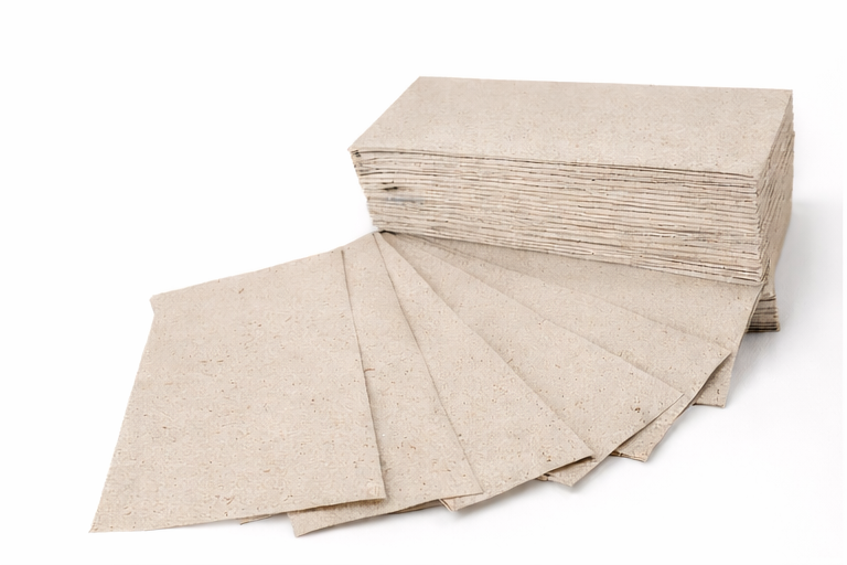 Papierhandtücher grau 1-lagig in ZZ-Faltung aus Recyclingpapier