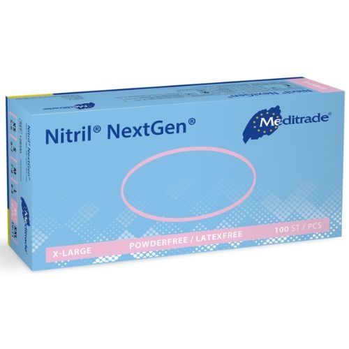 Meditrade NextGen® | puderfrei | Nitril | blau