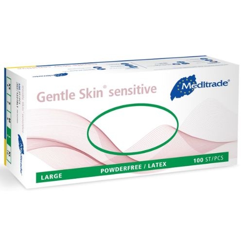 Meditrade Gentle Skin compact | Latex | transparent | 100 Stk.