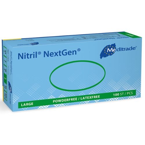 Meditrade NextGen® | puderfrei | Nitril | blau