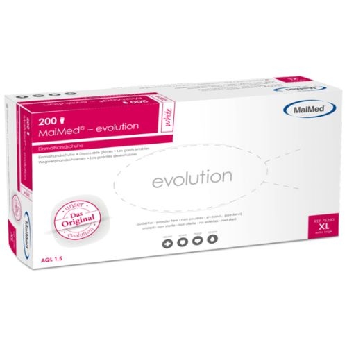 MaiMed evolution | LLDPE |transparent | Gr. L | 200 Stk./Packung