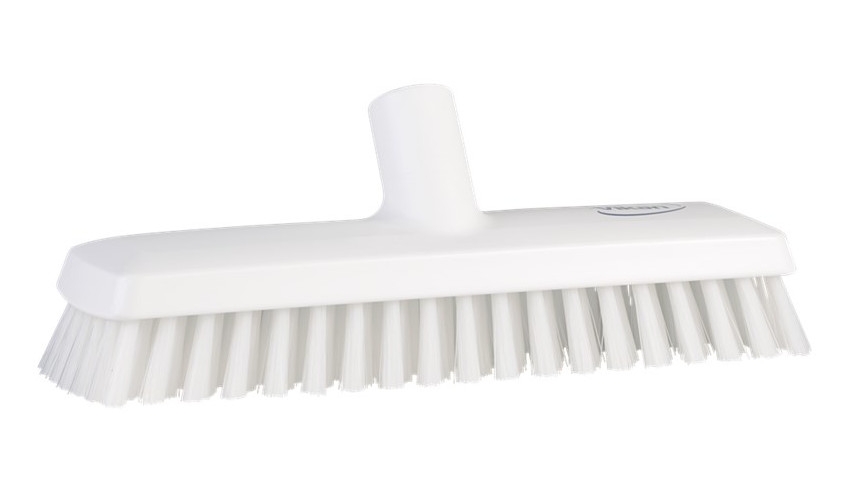 Schrubber mit Wasserdurchlauf, 270 mm, medium, Weiß